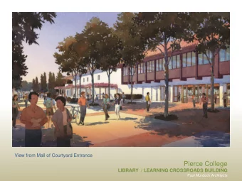 Pierce College  LIBRARY  / LEARNING CROSSROADS BUILDING  Paul Murdoch Architects  View of