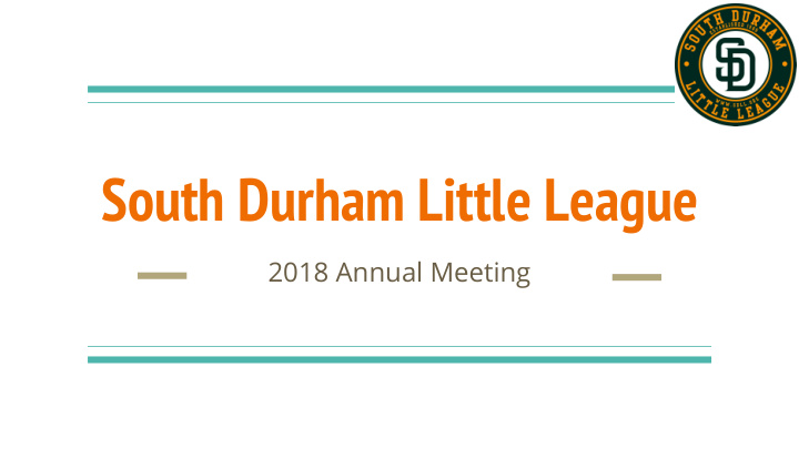 south durham little league