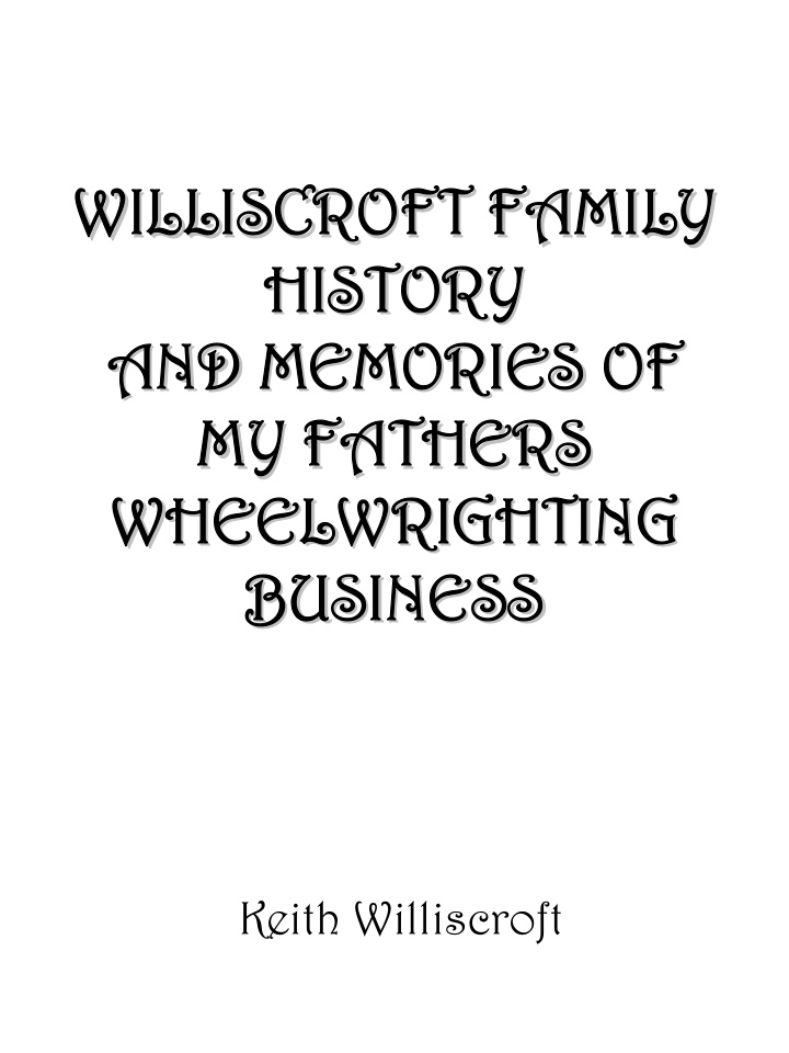 williscroft family williscroft family williscroft family