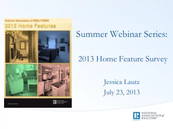 Methodology    Purchased any type of residence real estate during 2010 to 2012    Based on