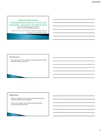 7/21/2017  Rebecca Culver Clark, PhD, RN &amp; Deborah Hodges, BSN, RN  Carilion Clinic, Roanoke,