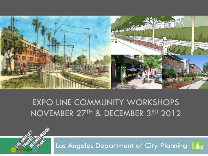 expo line community workshops november 27 th december 3