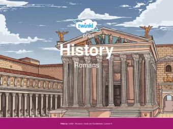 History  Romans History | LKS2 | Romans | Gods and Goddesses | Lesson 5  Aim  Aim  I can