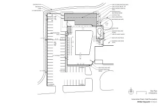 Site Plan  07/30/2015  30'  0'  Innis Arden Swim Club Renovation Miller Hayashi Architects