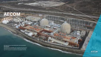 AECOM  March 2017  SAN ONOFRE NUCLEAR GENERATING STATION (SONGS)  United States  Generating over