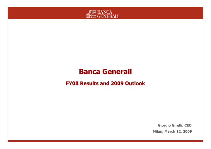 banca generali generali banca