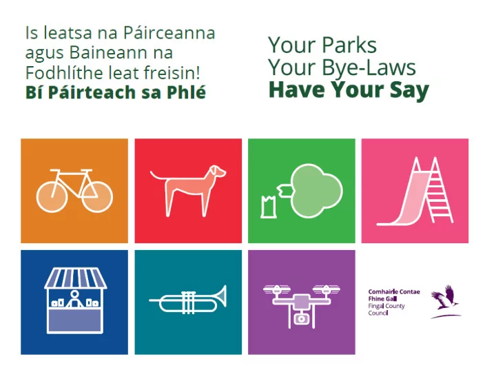 draft parks bye laws process