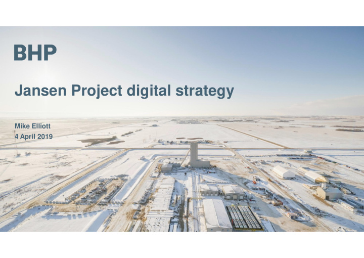 jansen project digital strategy
