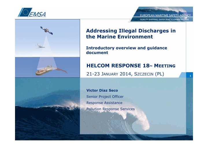 addressing illegal discharges in the marine environment