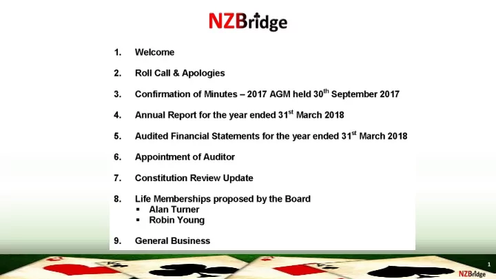 1 annual report