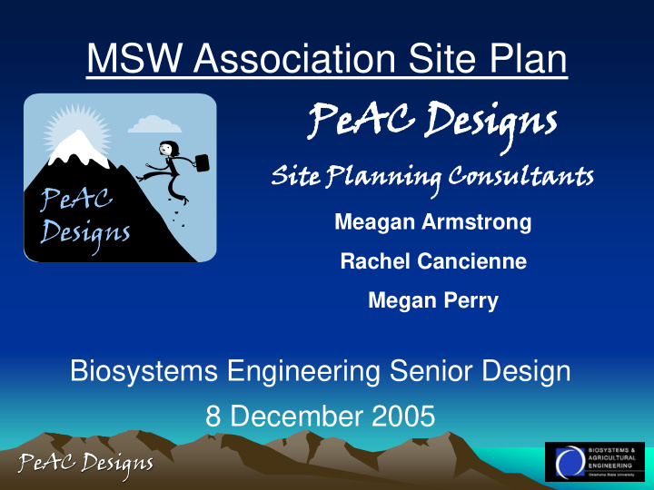 msw association site plan peac ac de design igns