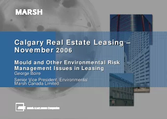 Calgary Real Estate Leasing     Calgary Real Estate Leasing November 2006  November  2006