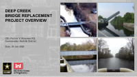 deep creek bridge replacement project overview