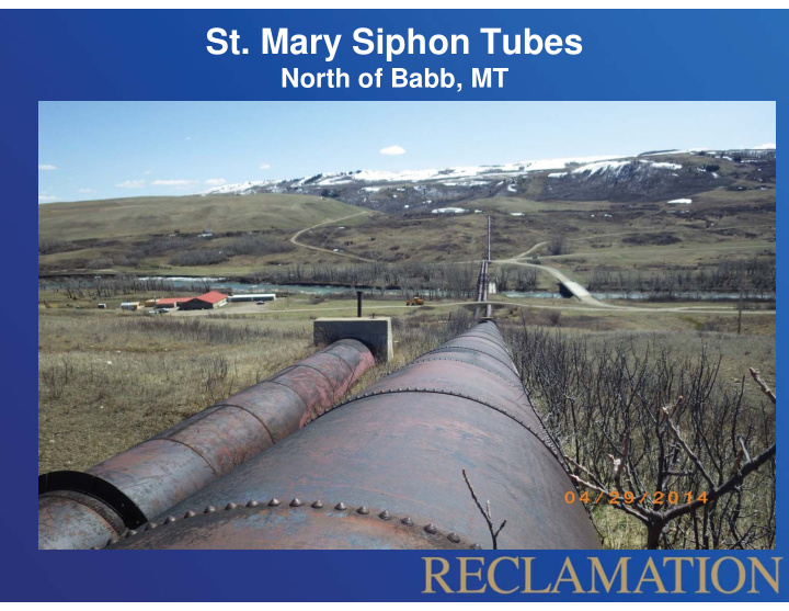 st mary siphon tubes