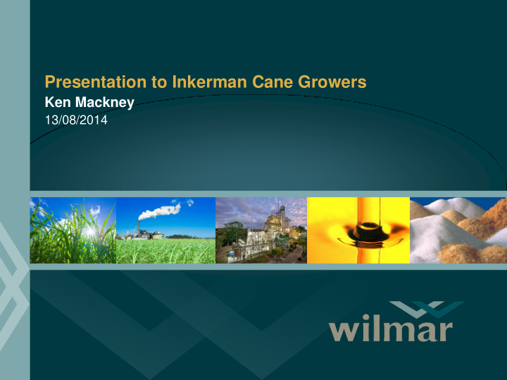 presentation to inkerman cane growers