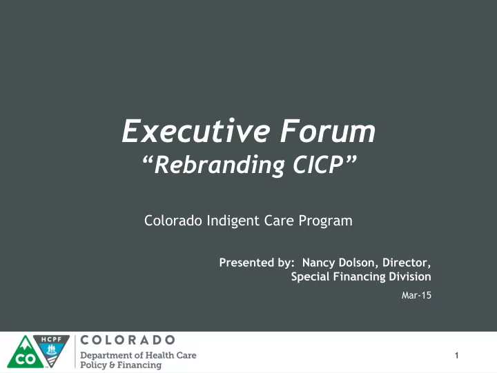executive forum
