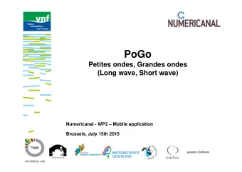 PoGo  Petites ondes, Grandes ondes  (Long wave, Short wave)  Numericanal - WP2  Mobile