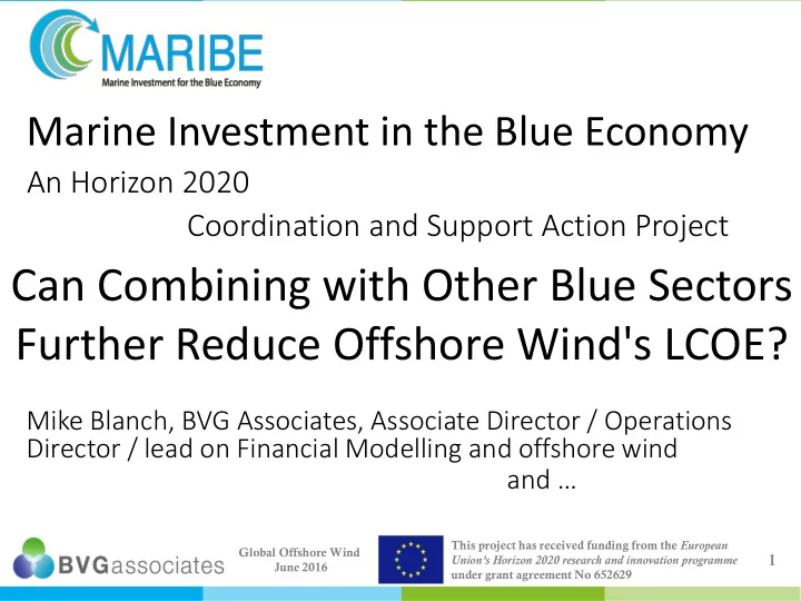 can combining with other blue sectors