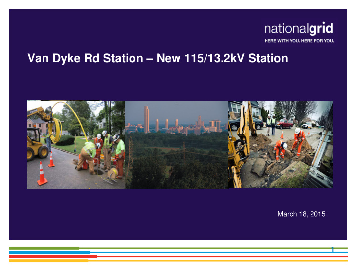 van dyke rd station new 115 13 2kv station
