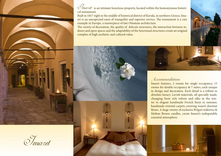 imaret the gourmet restaurant