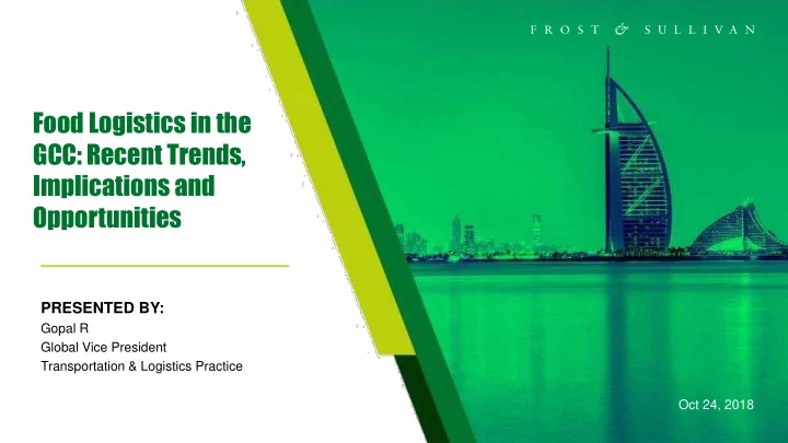 gcc recent trends