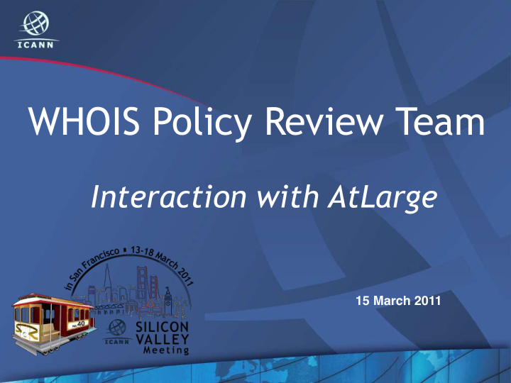 whois policy review team