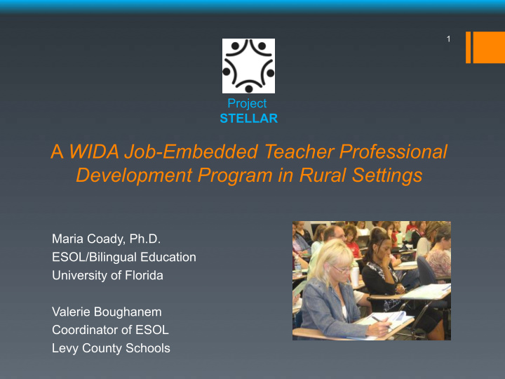 a wida job embedded teacher professional development