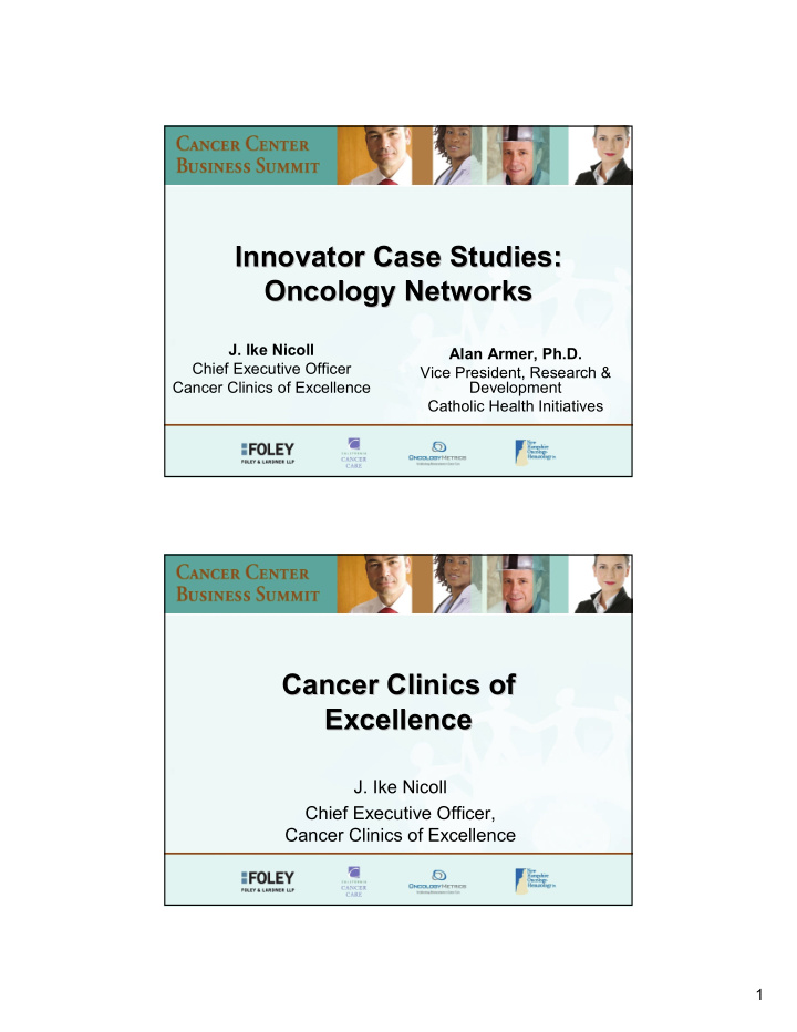 innovator case studies innovator case studies oncology