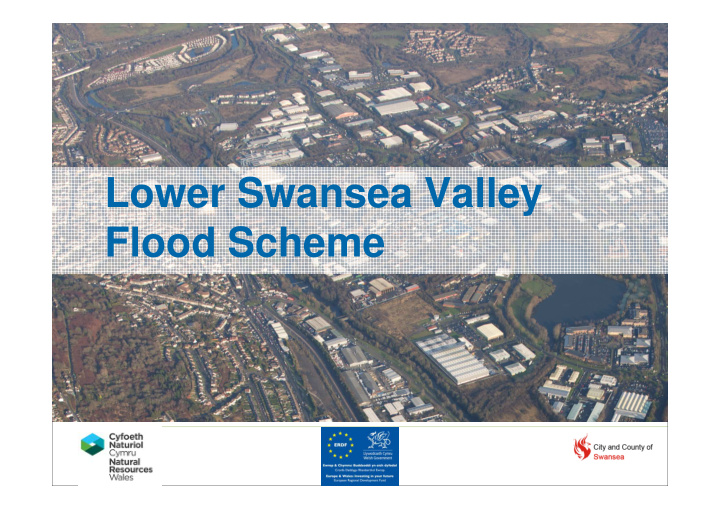 lower swansea valley flood scheme background
