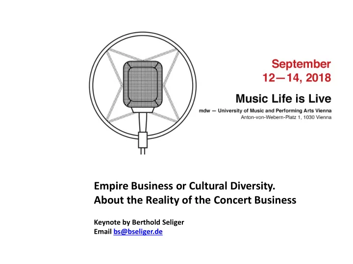 empire business or cultural diversity