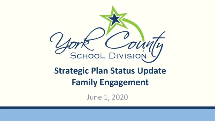 strategic plan status update