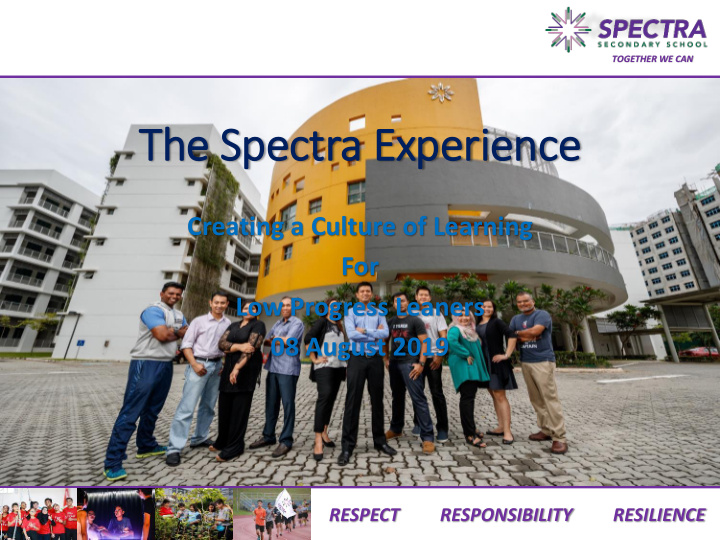 the spectra experience