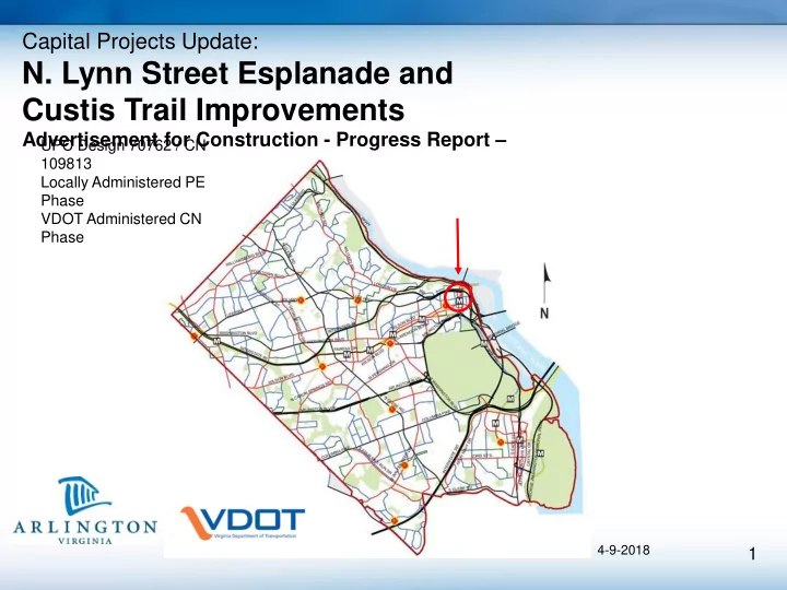 n lynn street esplanade and custis trail improvements