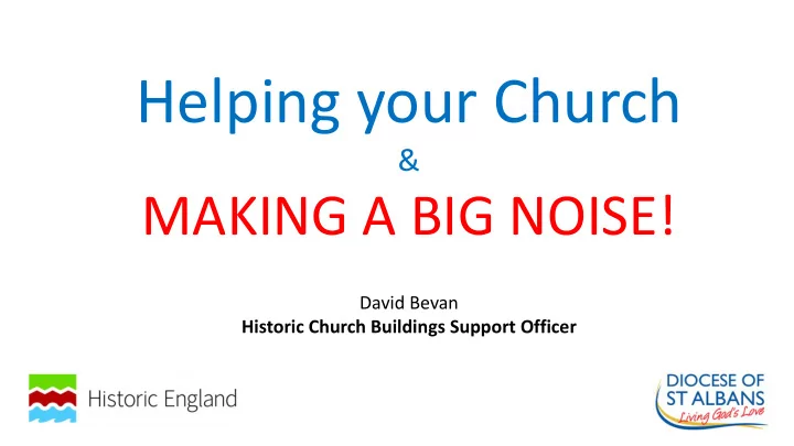 helping your church
