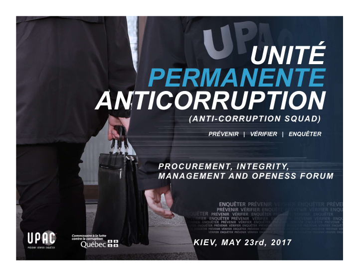 unit permanente anticorruption