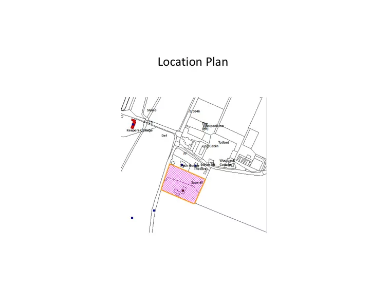 location plan