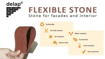What is a flexible stone? 1  m  1 cm  1. Marble chips.  The increased Natural marble chips from