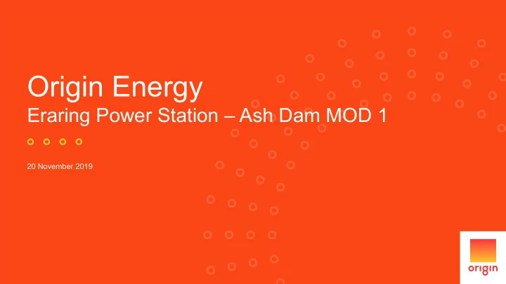 origin energy