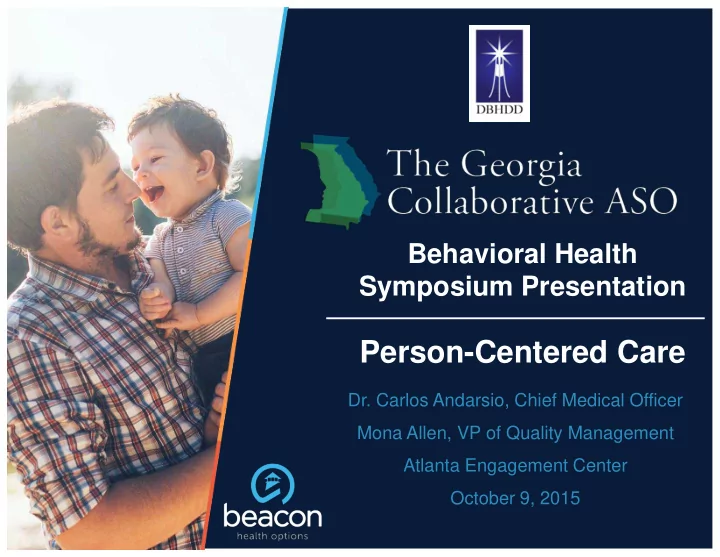 person centered care