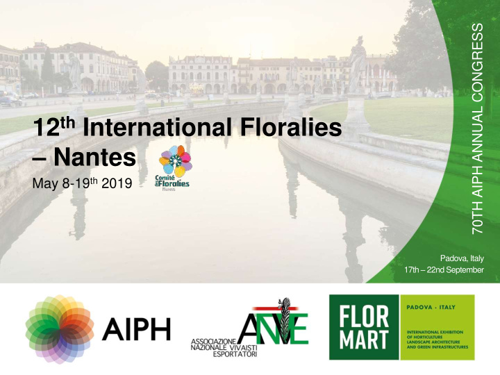 12 th international floralies