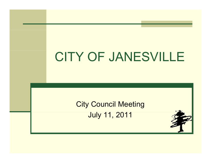 city of janesville