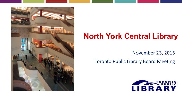 north york central library