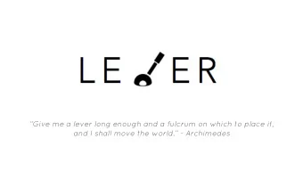 Give me a lever long enough and a fulcrum on which to place it,  and I shall move the world.