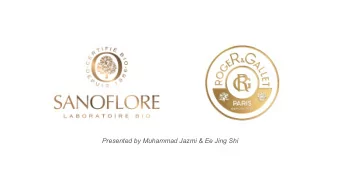 Presented by Muhammad Jazmi &amp; Ee Jing Shi  BRAND SIMILARITY  Origins  Vegan Formula