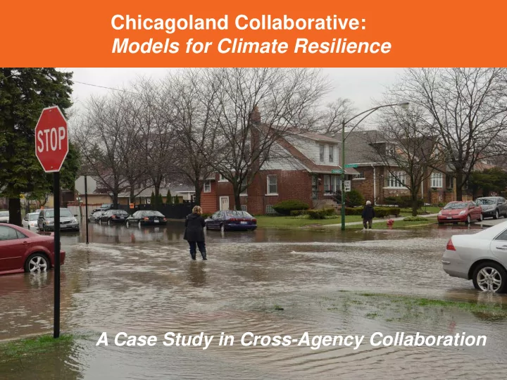 chicagoland collaborative models for climate resilience