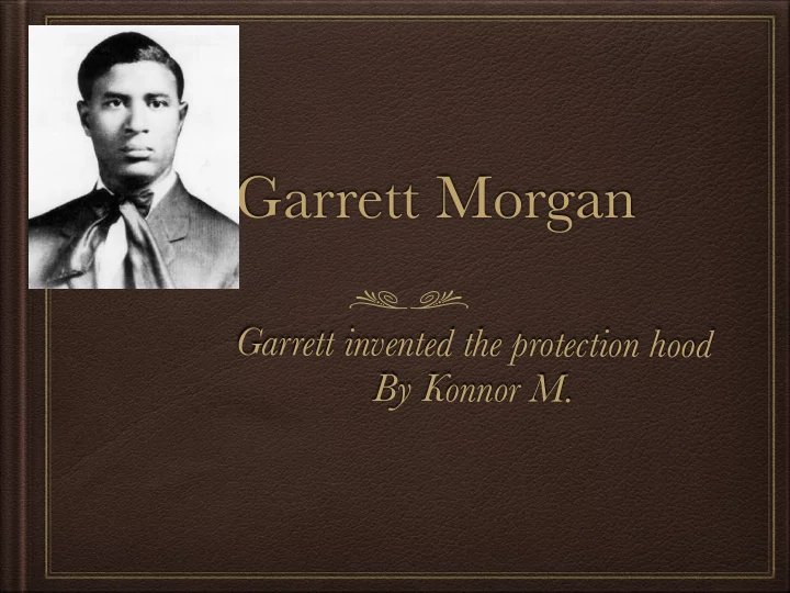 garrett morgan
