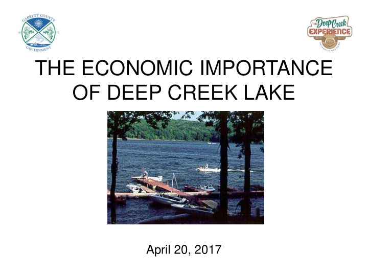 of deep creek lake