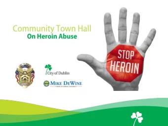 Welcome  Chief Heinz von Eckartsberg  Dublin Police  Dublin &amp; Washington Township Elected