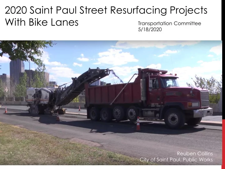 with bike lanes