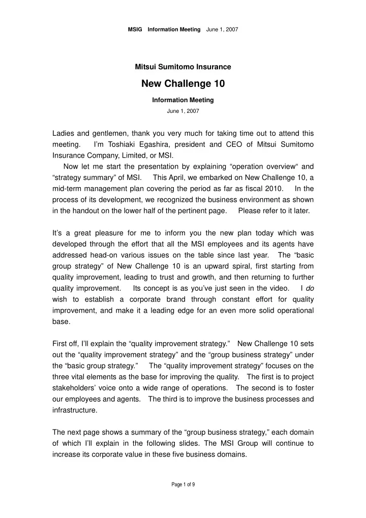 new challenge 10